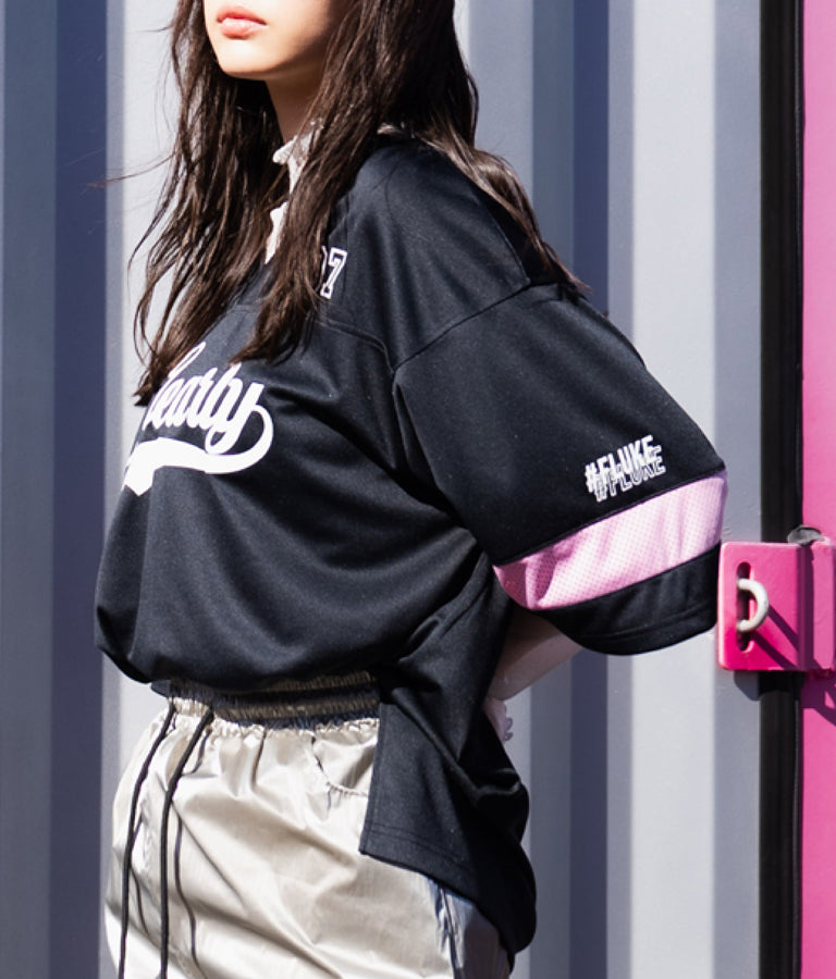 ユニフォーム オーバーサイズ Tシャツ 793-9163
