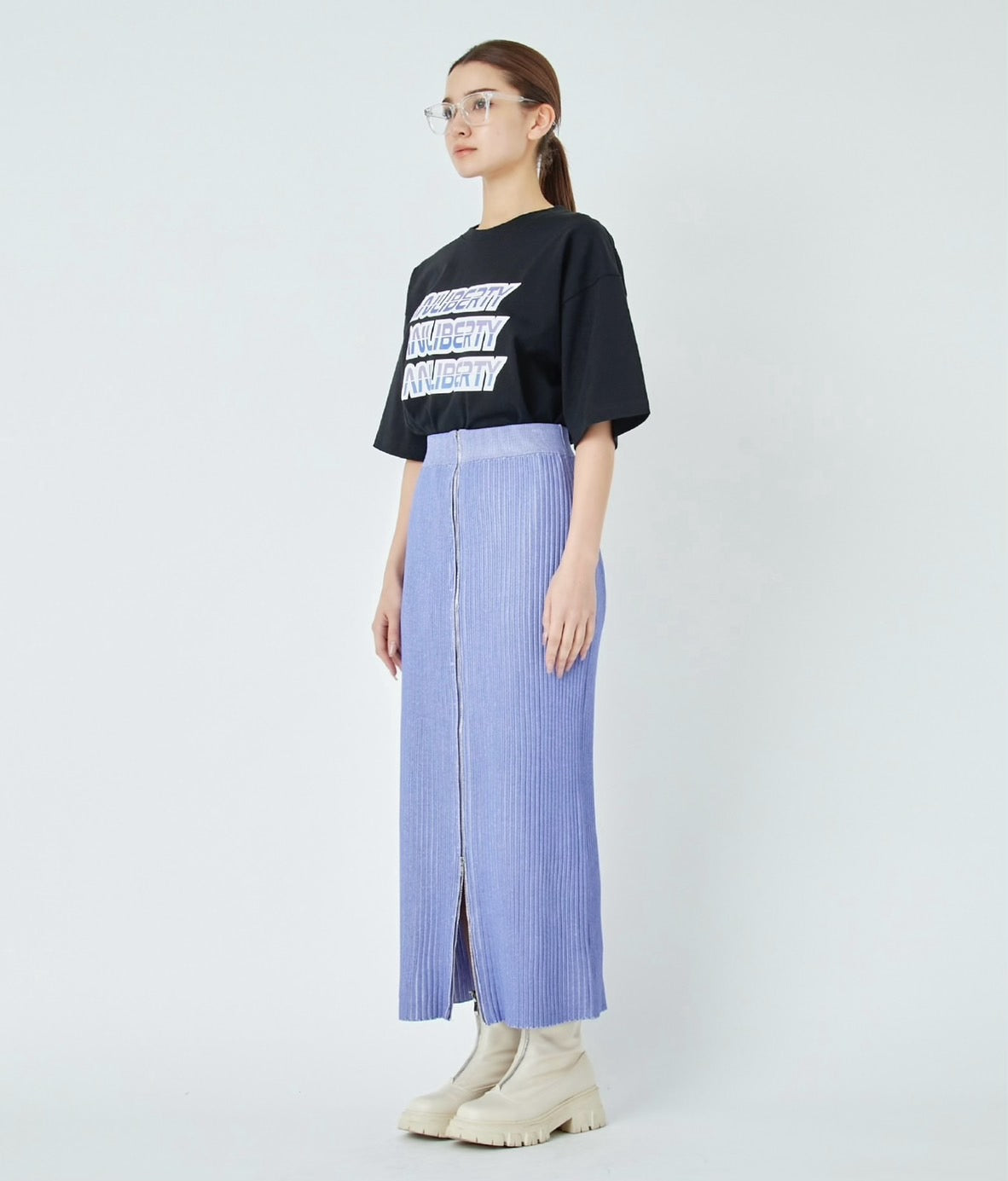cvc ロゴ プリント Tシャツ【ユニセックス】 30-3028