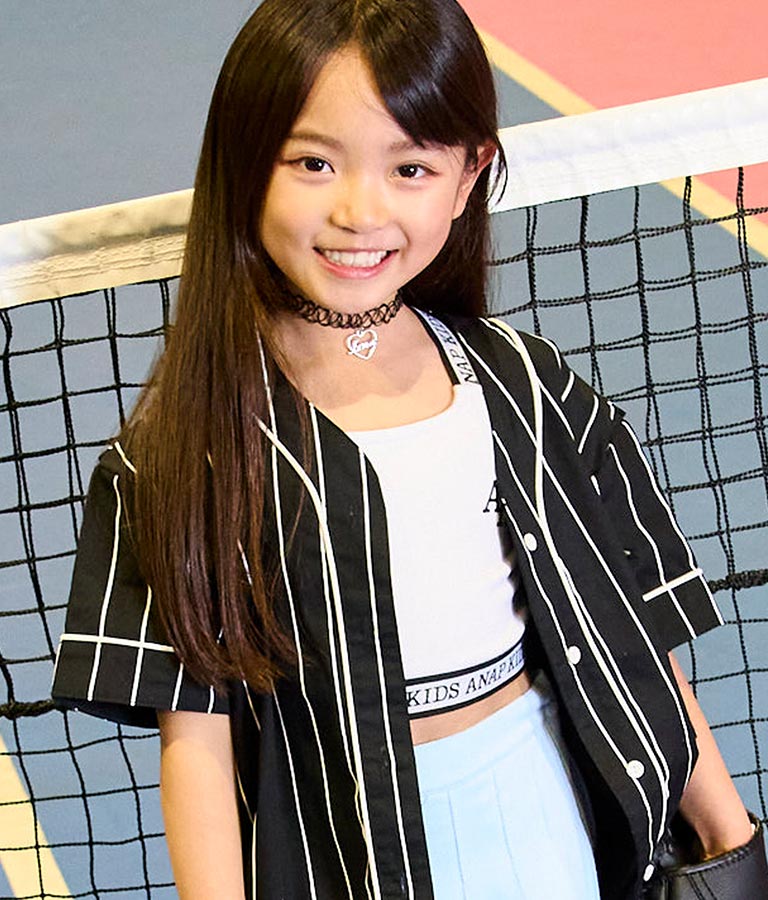 チョーカー 付 シンプル メロー Tシャツ 423-3253