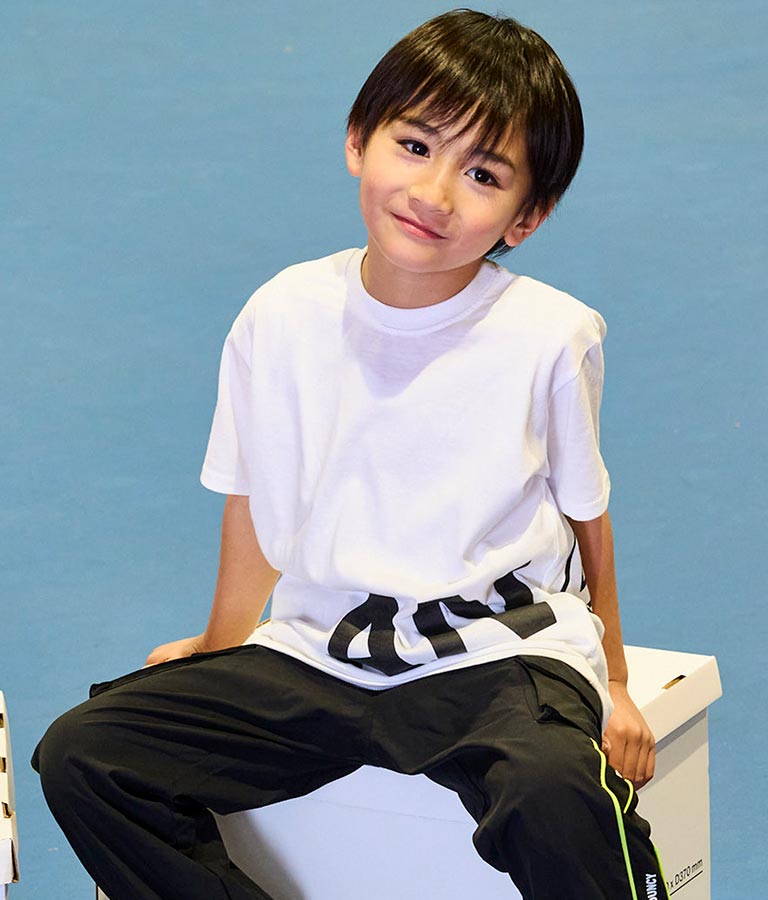 ANAP ロゴ 前後 プリント ビッグ Tシャツ 【親子お揃い】 423-3247