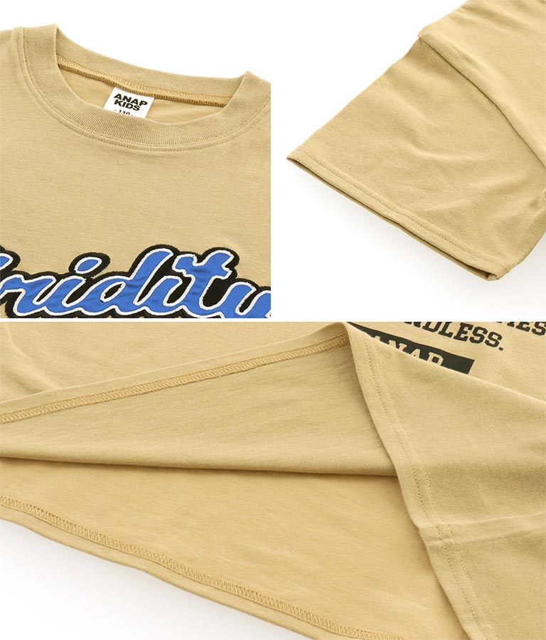 刺繍 ワッペン ビッグ Tシャツ