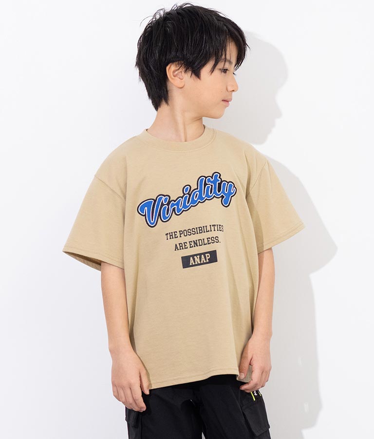 刺繍 ワッペン ビッグ Tシャツ 423-3255