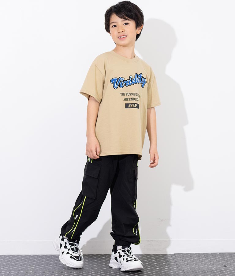 刺繍 ワッペン ビッグ Tシャツ 423-3255
