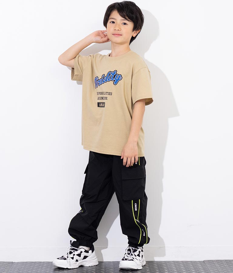 刺繍 ワッペン ビッグ Tシャツ 423-3255