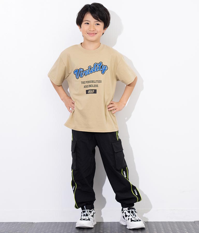 刺繍 ワッペン ビッグ Tシャツ 423-3255