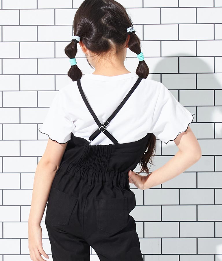 チョーカー 付 シンプル メロー Tシャツ 423-3253