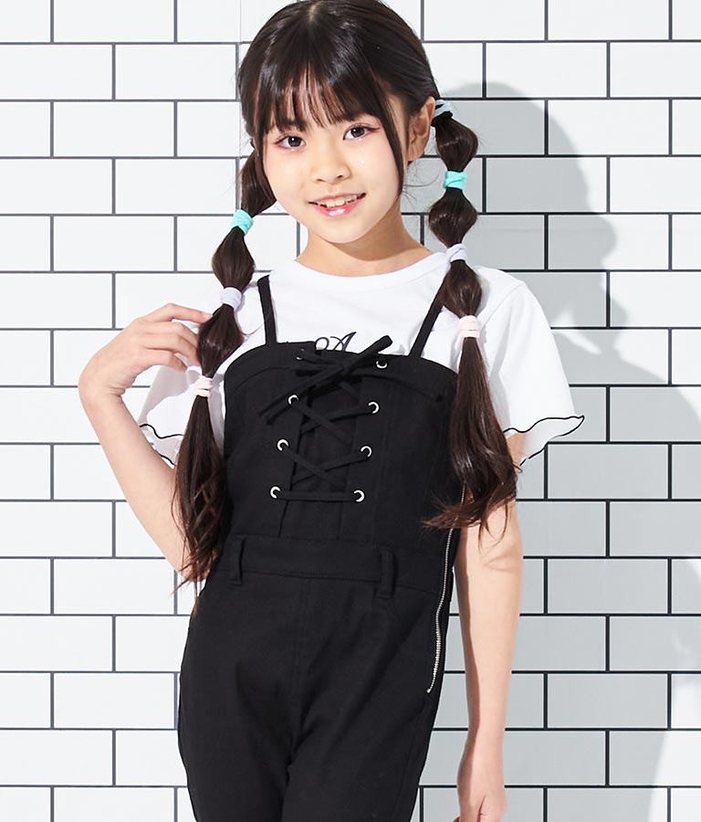 チョーカー 付 シンプル メロー Tシャツ 423-3253