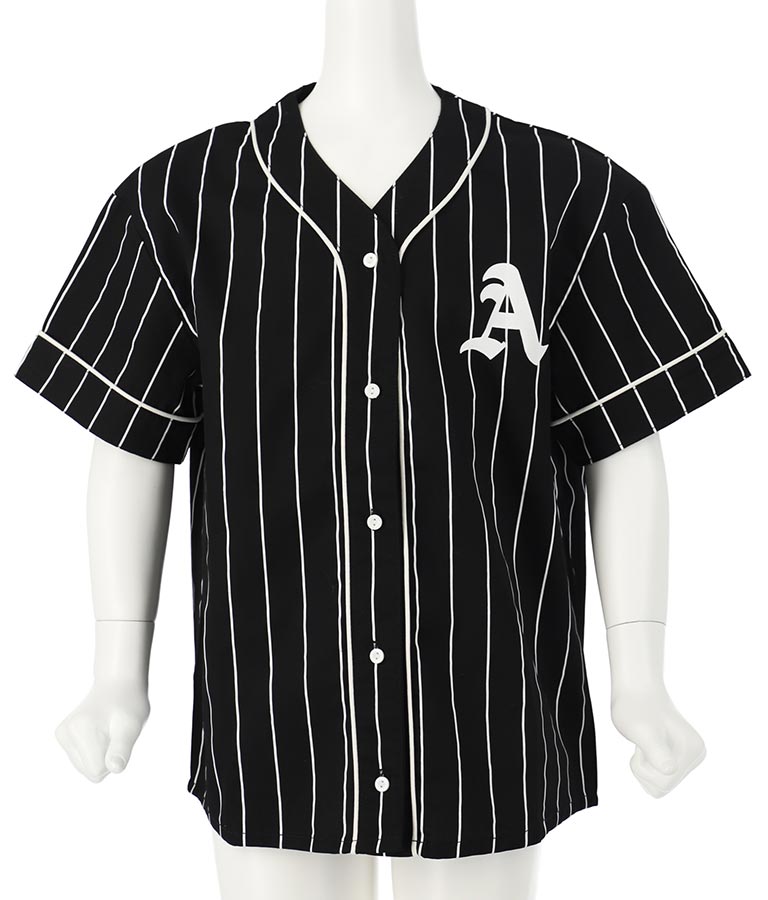 ベースボール 風 半袖 シャツ 424-3249