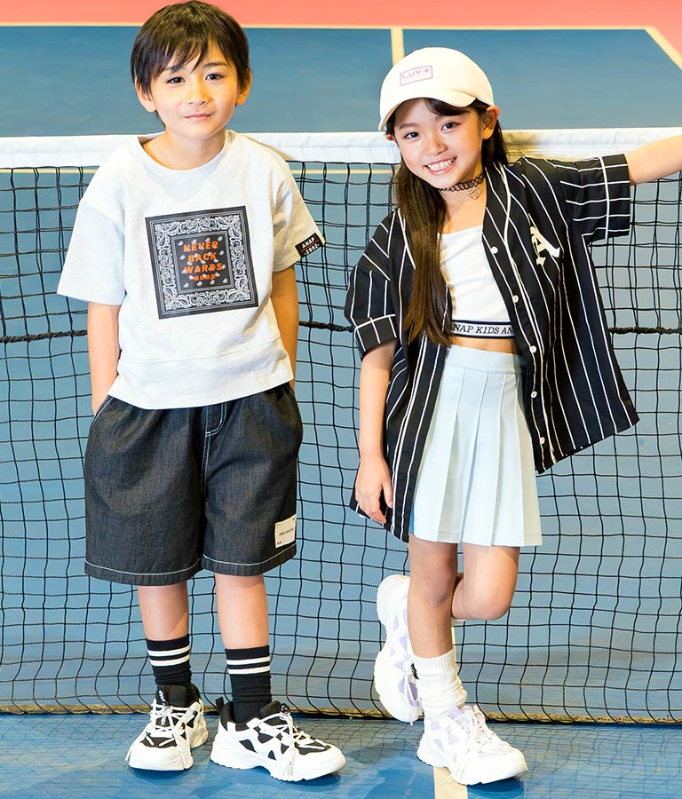 ベースボール 風 半袖 シャツ 424-3249