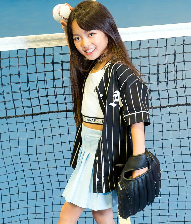 ベースボール 風 半袖 シャツ 424-3249