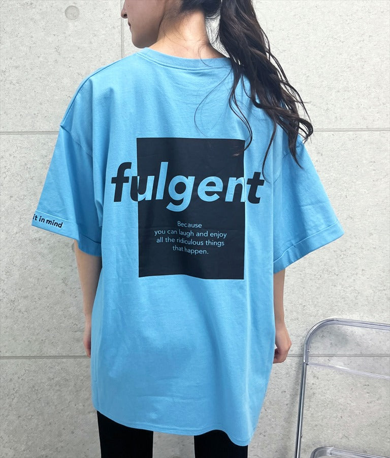 袖ロールアップ プリント ビッグ Tシャツ 【親子お揃い】 793-9123