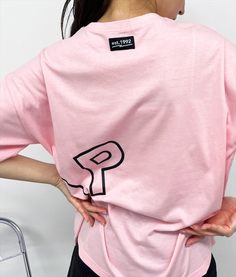 ANAP ロゴ 前後 プリント ビッグ Tシャツ 【親子お揃い】 793-9122