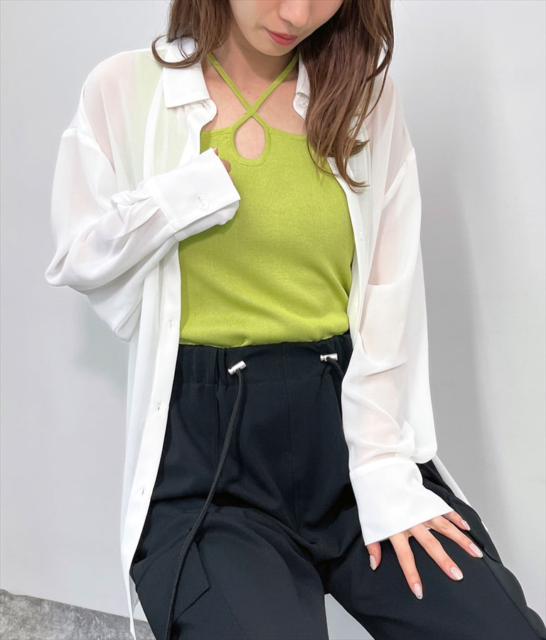 バックラウンド シアー シャツ 794-9159