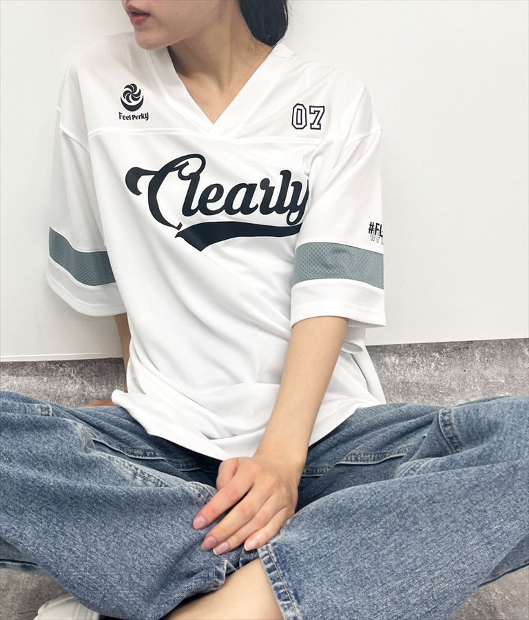 ユニフォーム オーバーサイズ Tシャツ 793-9163