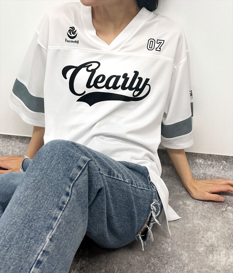 ユニフォーム オーバーサイズ Tシャツ 793-9163