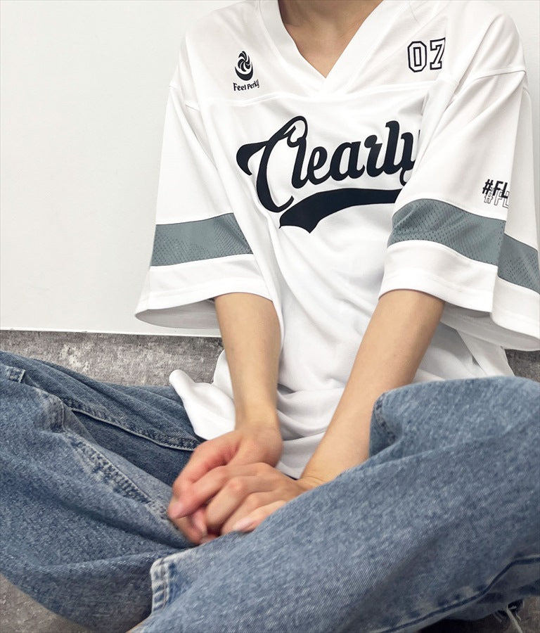 ユニフォーム オーバーサイズ Tシャツ 793-9163
