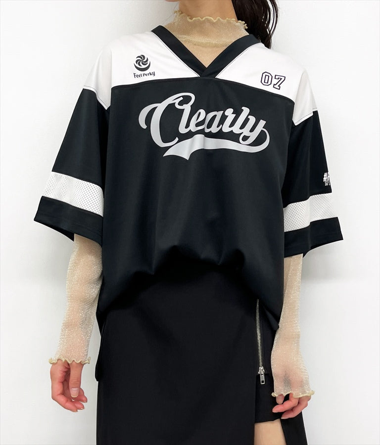 ユニフォーム オーバーサイズ Tシャツ 793-9163