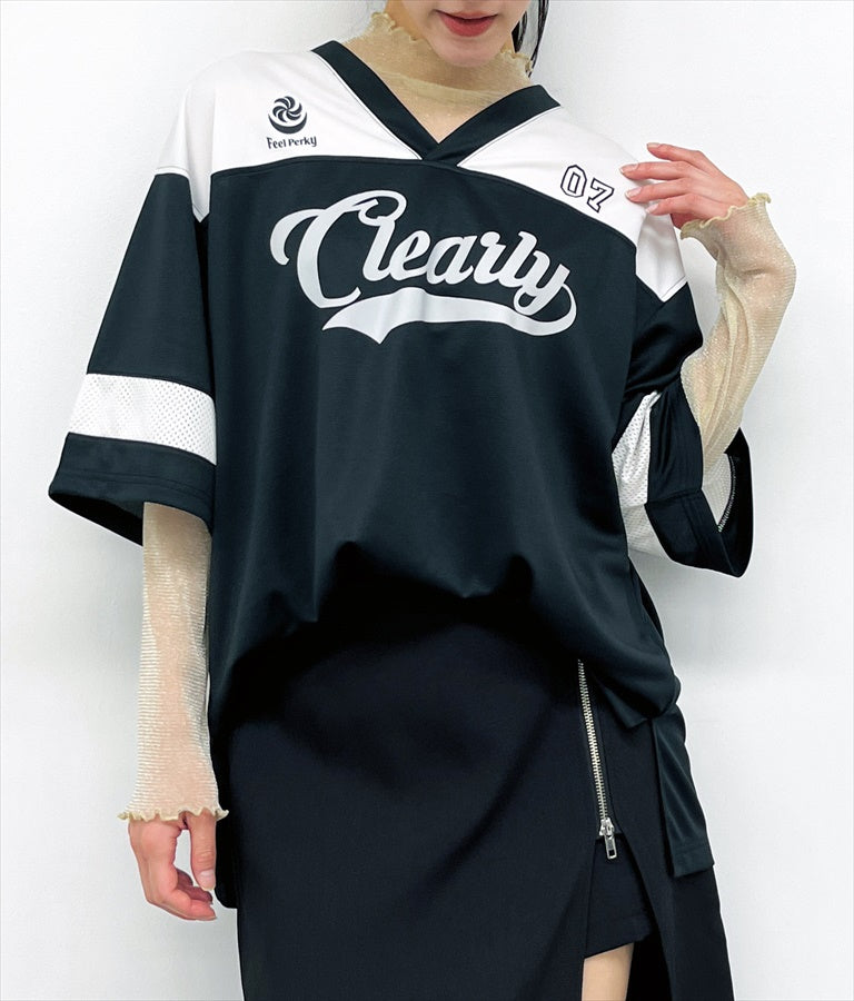 ユニフォーム オーバーサイズ Tシャツ 793-9163
