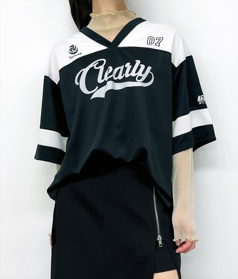 ユニフォーム オーバーサイズ Tシャツ 793-9163