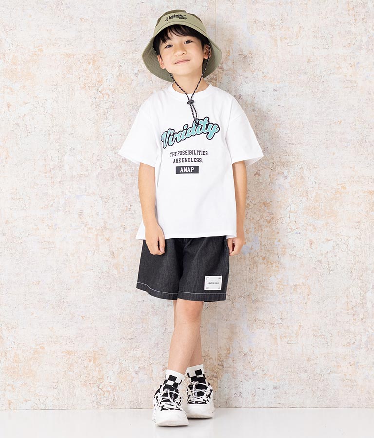 刺繍 ワッペン ビッグ Tシャツ 423-3255