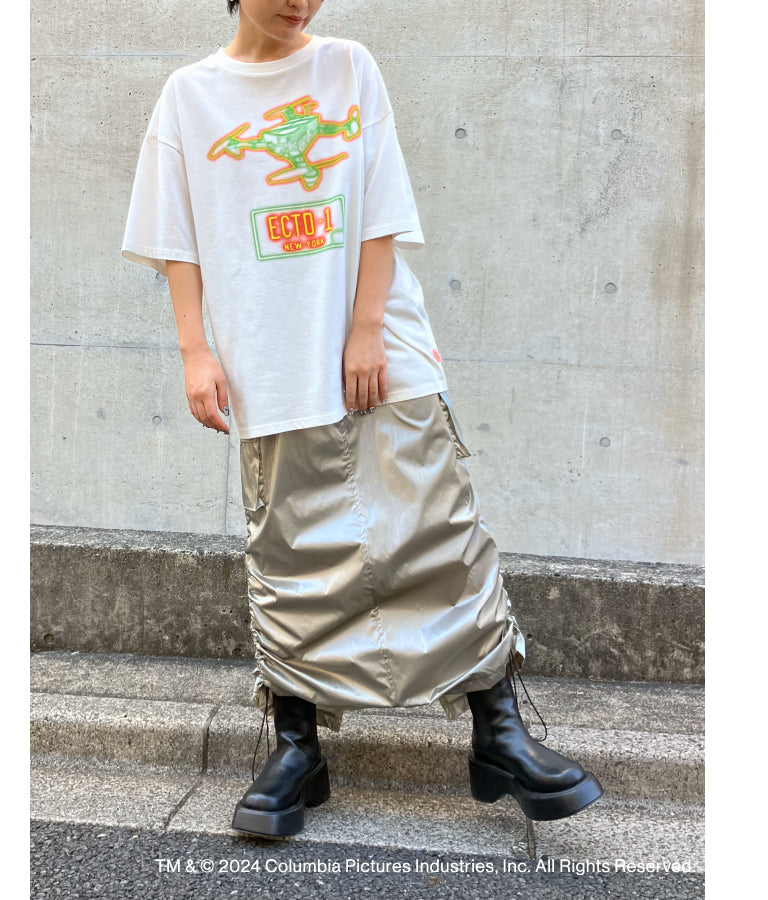 【ゴーストバスターズ/フローズン・サマー】ノーゴースト プリント Tシャツ 793-9173