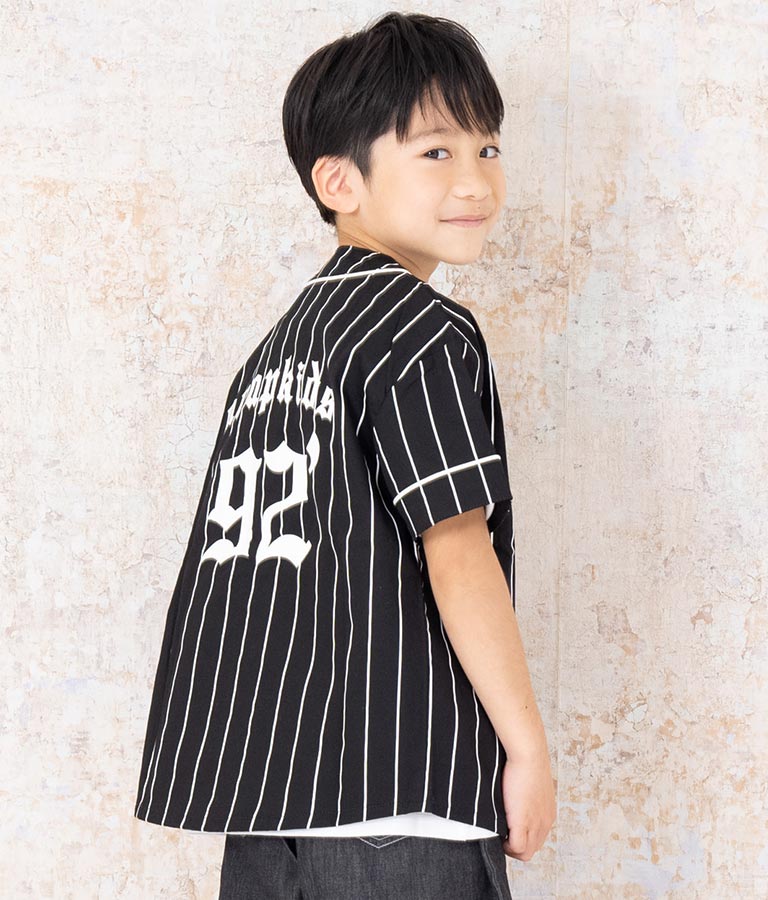 ベースボール 風 半袖 シャツ 424-3249