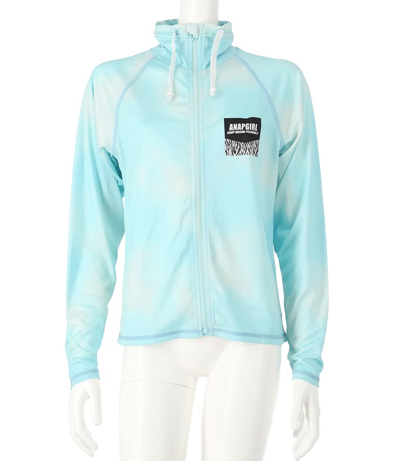 【UPF50+】スタンドカラー ラッシュガード 919-7390