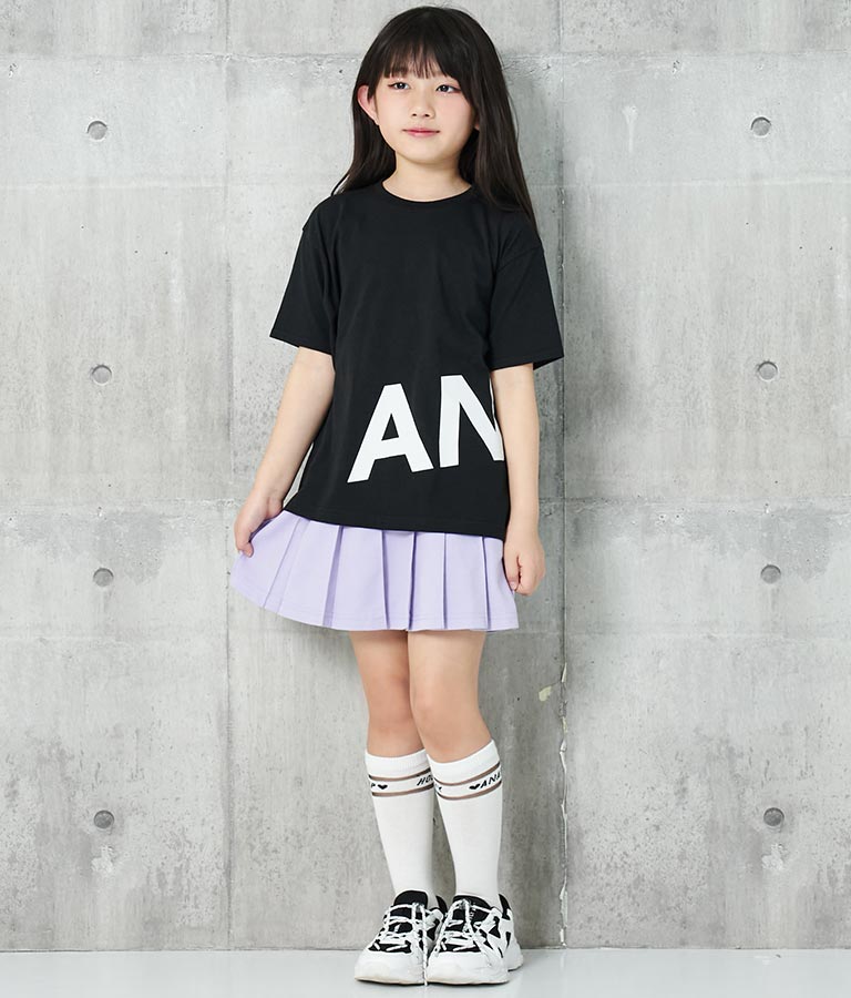 ANAP ロゴ 前後 プリント ビッグ Tシャツ 【親子お揃い】 423-3247