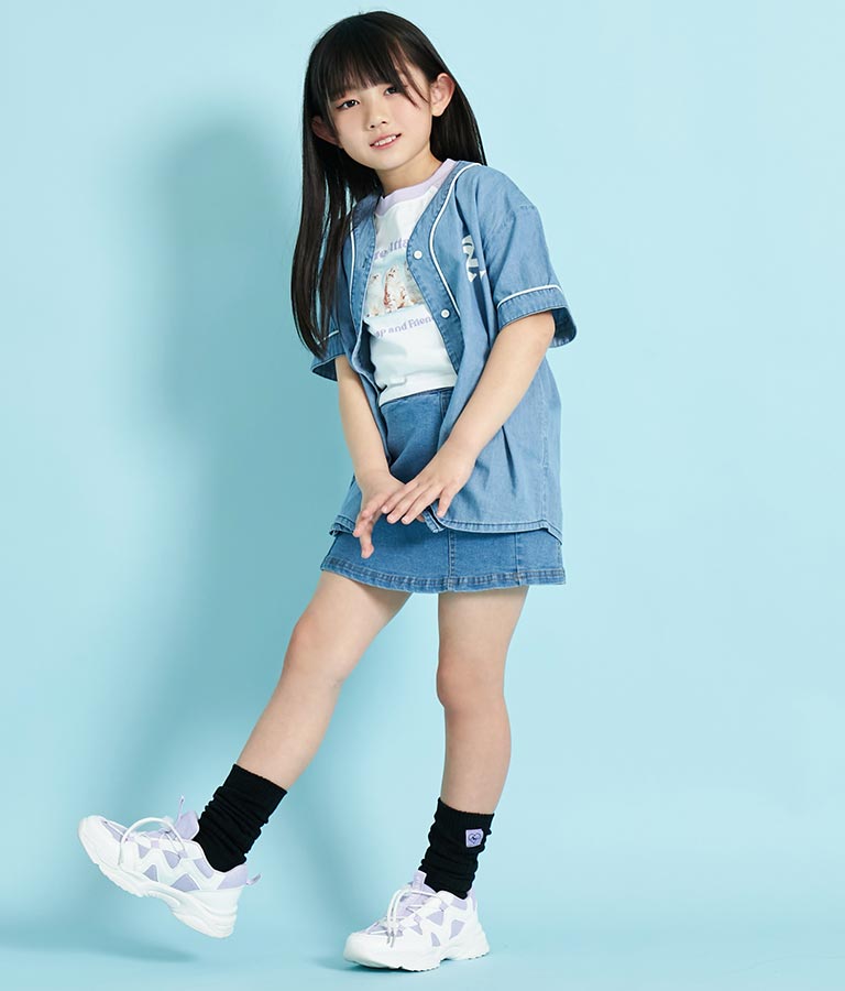 ベースボール 風 半袖 シャツ 424-3249