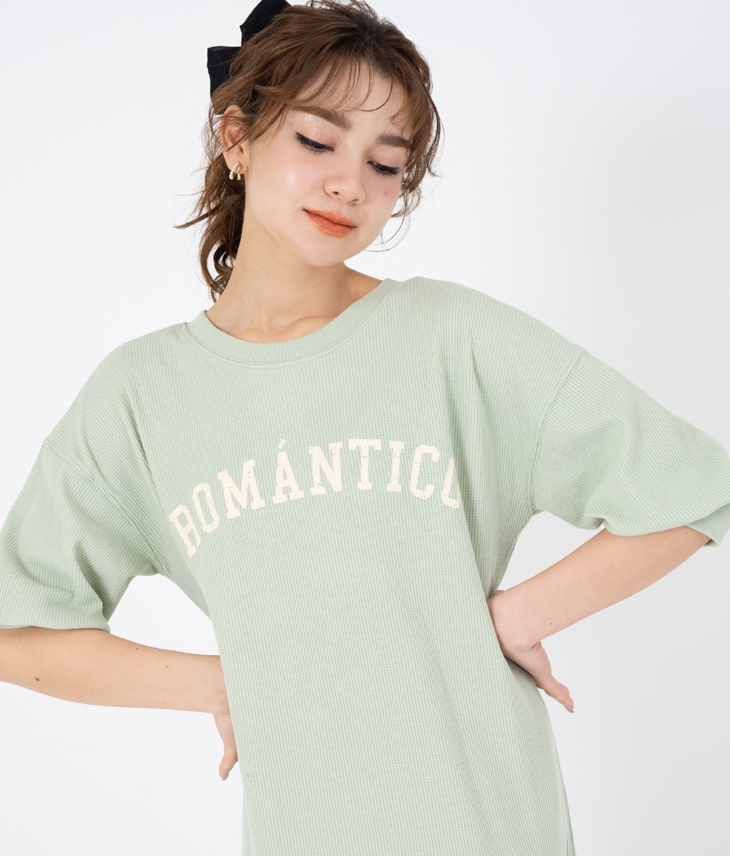 ROMANTICO ロゴ マーメイド ワンピース 527-6635