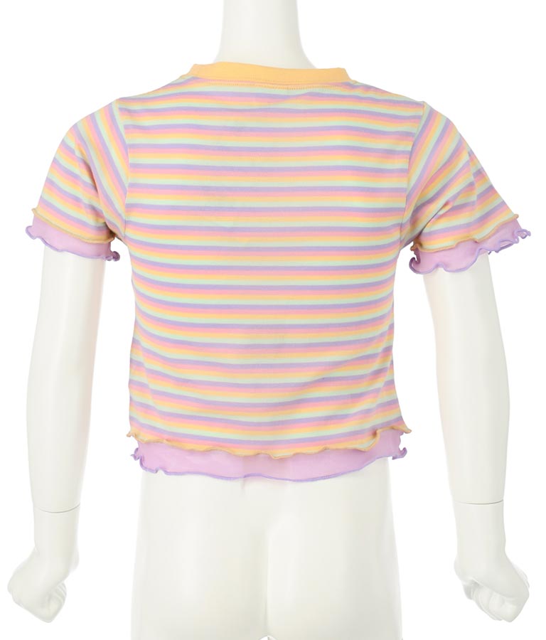 チュール メロー ミニ トップス Tシャツ