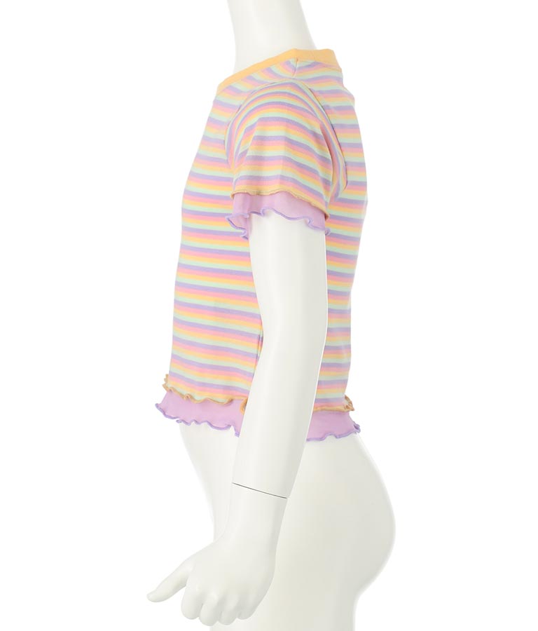チュール メロー ミニ トップス Tシャツ 423-3280