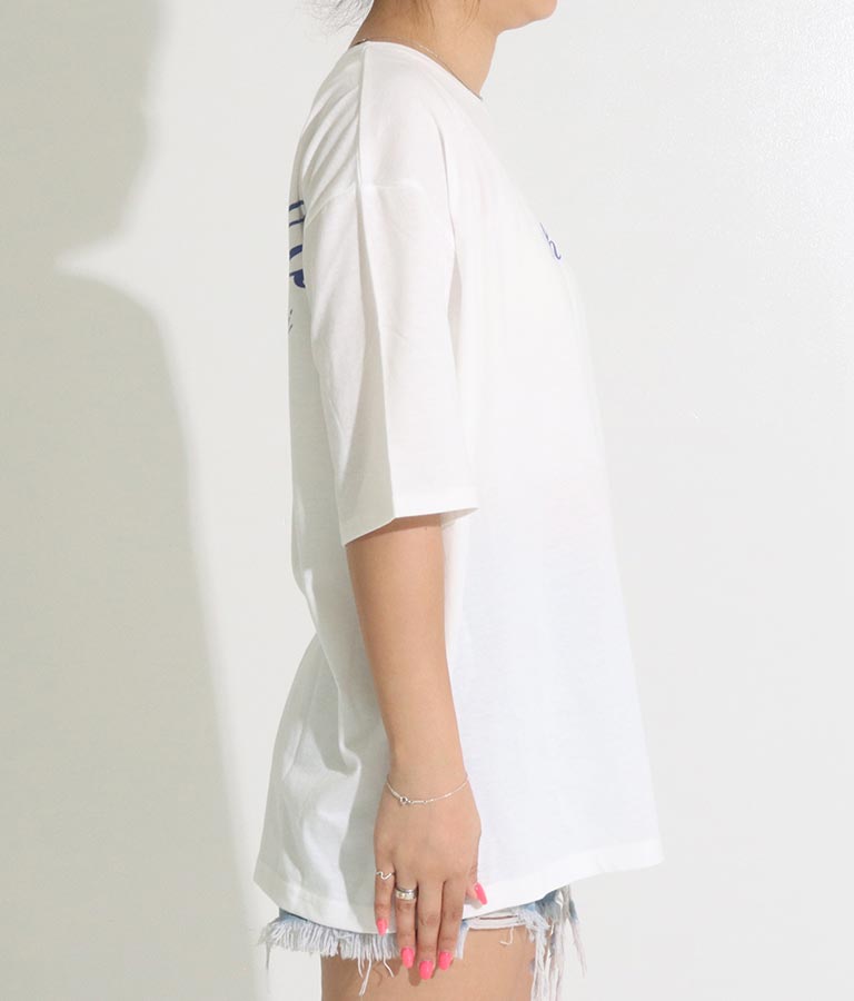 ALOHA HONOLULU プリント ビッグ Tシャツ 853-5860