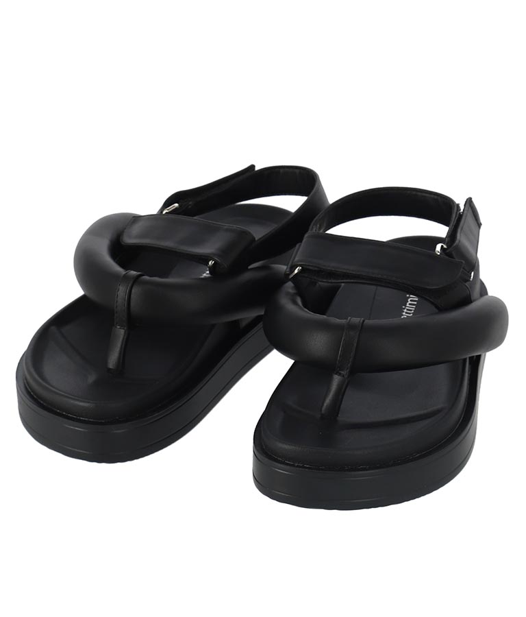 ボリューム トング ベルクロ サンダル 369-9456