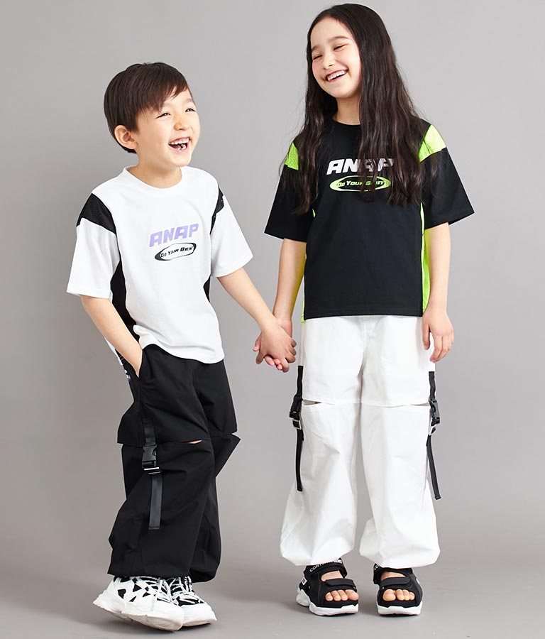 サイド 切替 ビッグ Tシャツ 423-3289