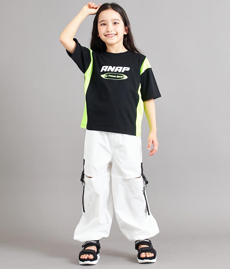 サイド 切替 ビッグ Tシャツ 423-3289