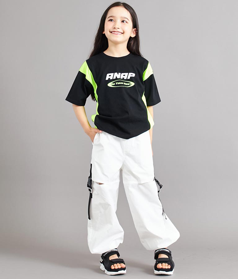 サイド 切替 ビッグ Tシャツ 423-3289