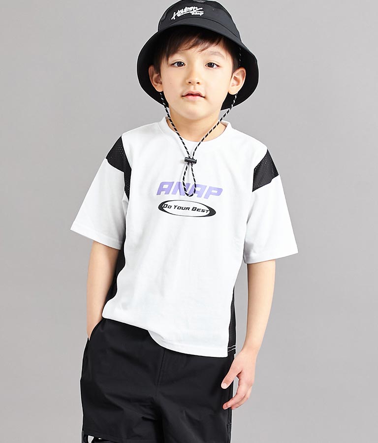 サイド 切替 ビッグ Tシャツ 423-3289
