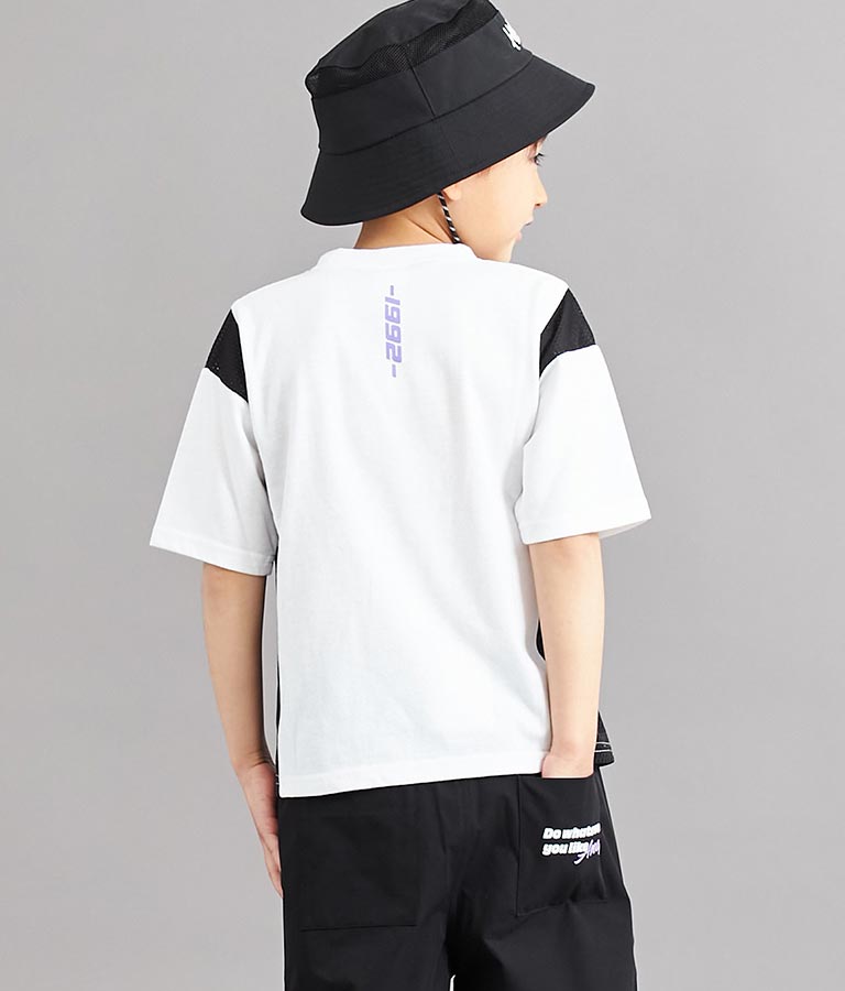 サイド 切替 ビッグ Tシャツ 423-3289
