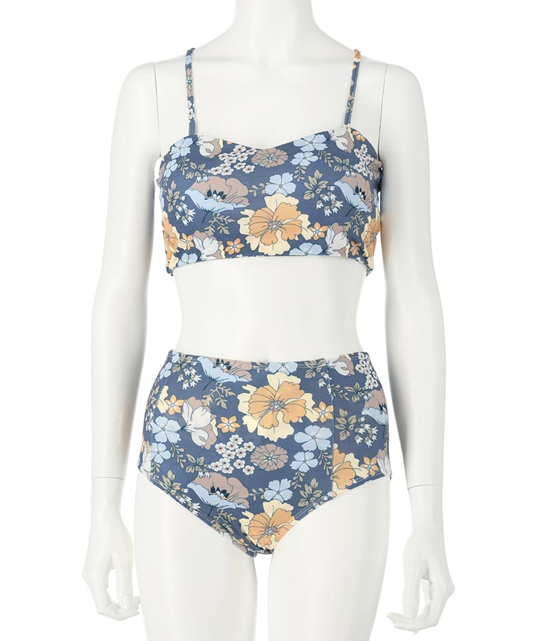 フラワー バッククロス ビキニ セット 859-5903