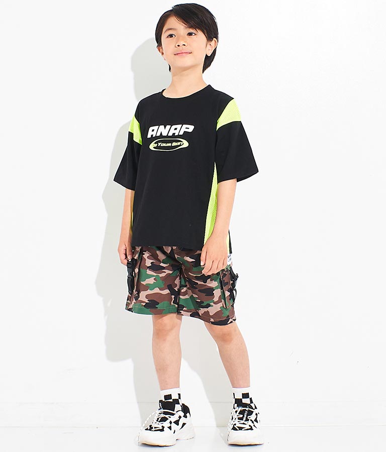 サイド 切替 ビッグ Tシャツ 423-3289