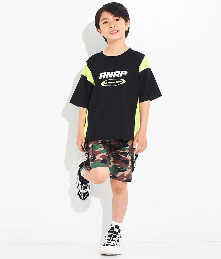 サイド 切替 ビッグ Tシャツ 423-3289