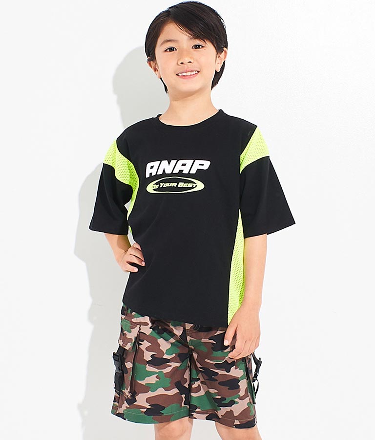 サイド 切替 ビッグ Tシャツ 423-3289