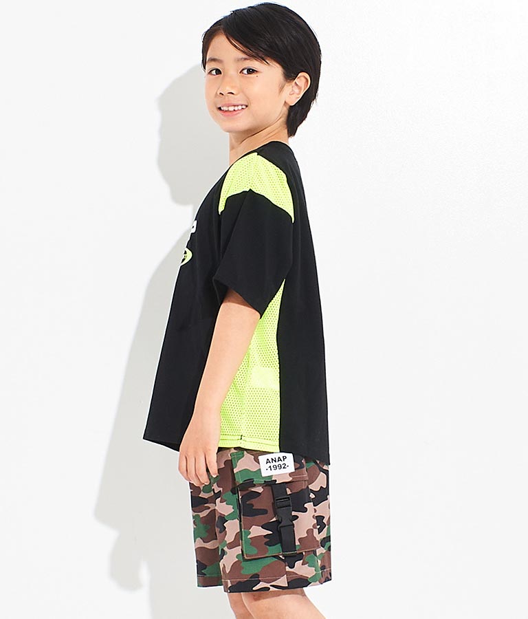 サイド 切替 ビッグ Tシャツ 423-3289