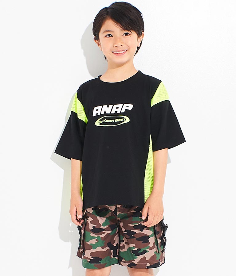 サイド 切替 ビッグ Tシャツ 423-3289