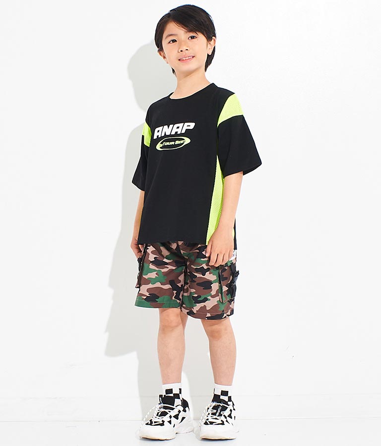 サイド 切替 ビッグ Tシャツ 423-3289
