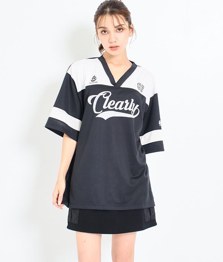 ユニフォーム オーバーサイズ Tシャツ 793-9163