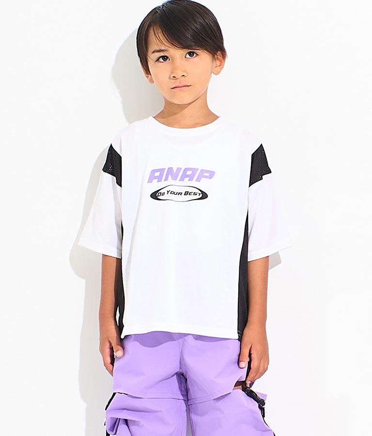サイド 切替 ビッグ Tシャツ 423-3289