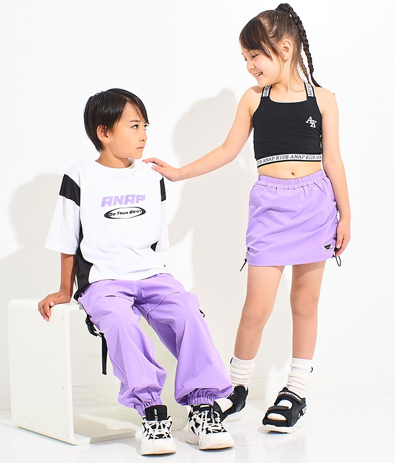 サイド 切替 ビッグ Tシャツ 423-3289
