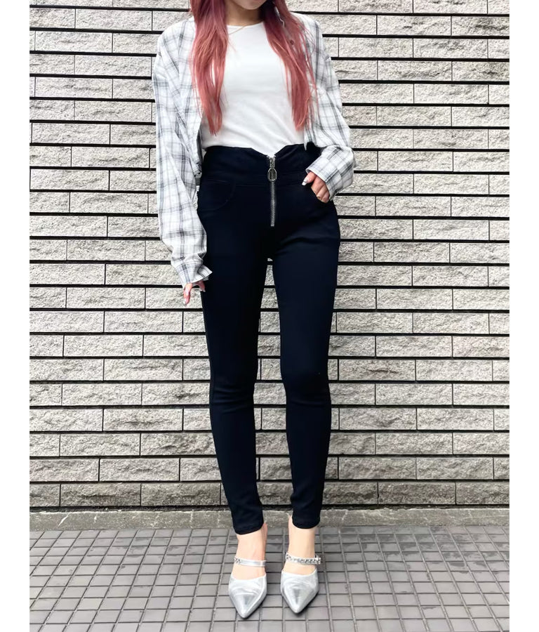 クロップド チェック シャツ 154-5568